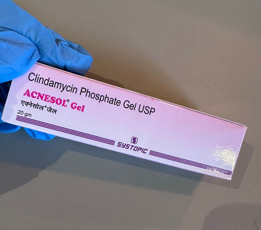 20g Acnesol Gel - Clindamycin Phosphate Gel USP ( Antibiotic for Acne)