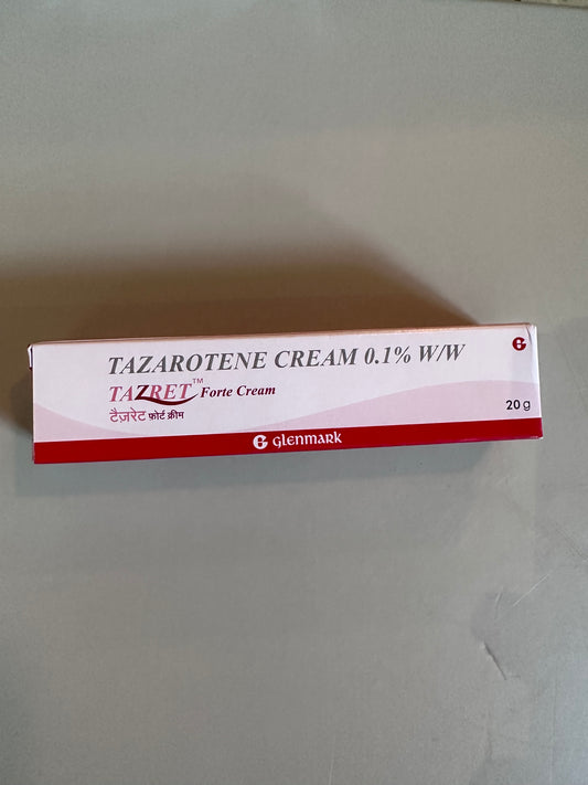 20g Tazret Forte Cream - Tazarotene Cream( treat psoriasis and acne)