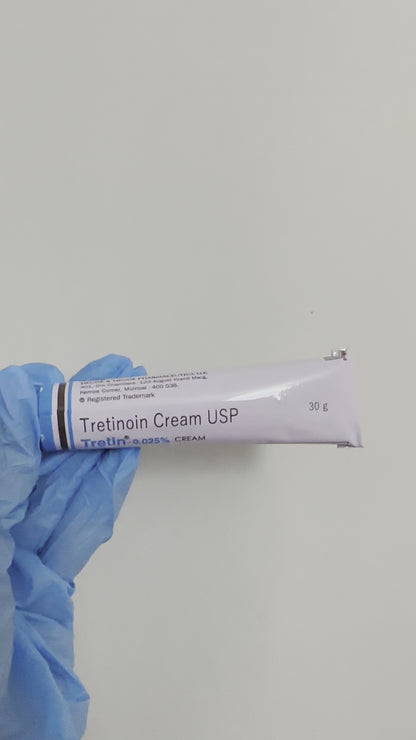 30g 0.025% Tretinoin Cream ( Lowest Strength) Best for Dry/Sensitive/Mature