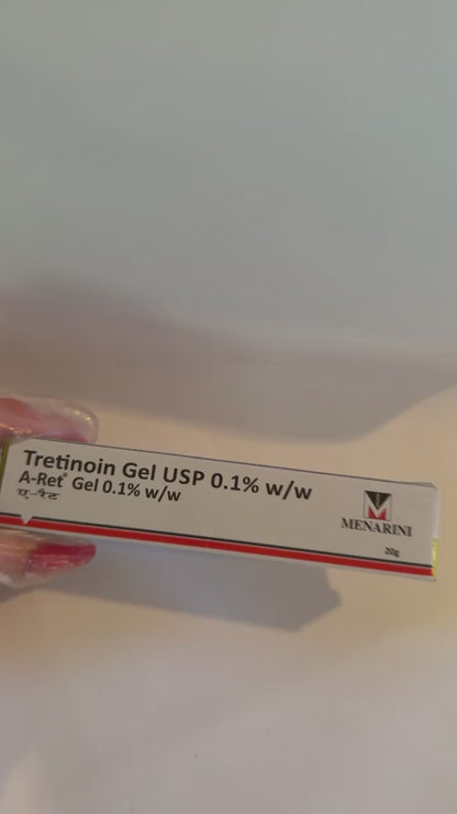 20g 0.1% Tretinoin Gel (HIGHEST/STRONGEST) Best for oily/acne/breakout skin